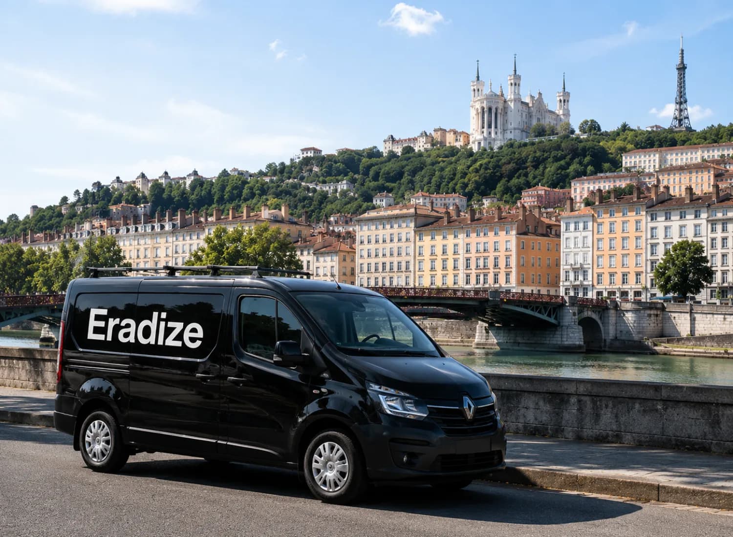 Zones d'intervention Eradize : Lyon et agglomération lyonnaise